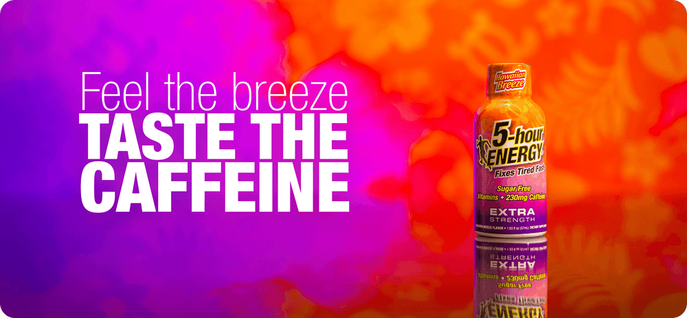 Hawaiian Breeze Flavor Extra Strength 5-hour ENERGY Shots