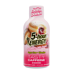 Raspberry Jelly Donut Flavor Extra Strength 5 hour ENERGY Shots