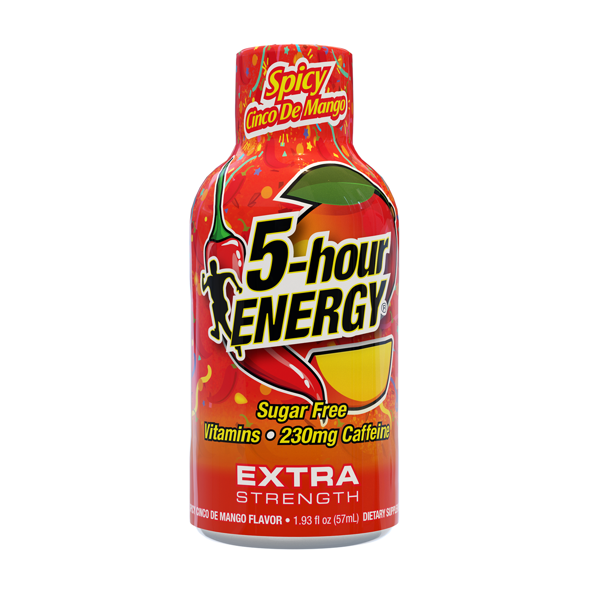 Spicy Cinco De Mango Extra Strength 5-hour ENERGY Shots