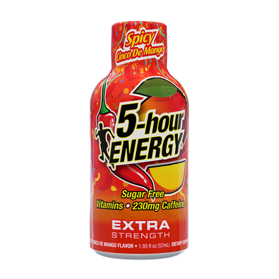 Spicy Cinco De Mango Extra Strength 5-hour ENERGY Shots