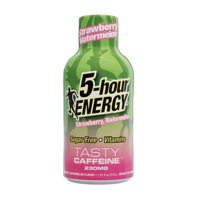Strawberry Watermelon Flavor Extra Strength 5-hour ENERGY Shots