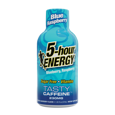 Blue Raspberry Flavor Extra Strength 5-hour ENERGY Shots