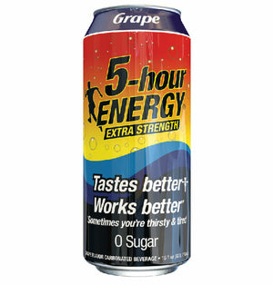 5- hour ENERGY Extra Strength Grape 16 oz can