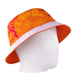 Hawaiian Breeze Bucket Hat with Running Man Logo - Reversible