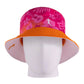 Hawaiian Breeze Bucket Hat with Running Man Logo - Reversible
