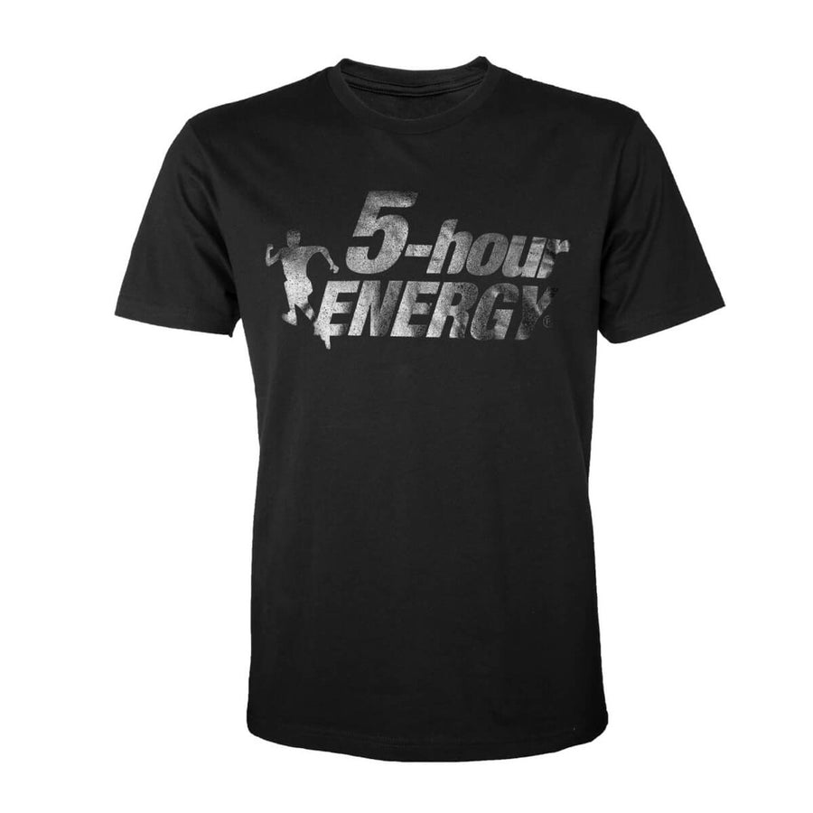 T-shirt with Black Logo