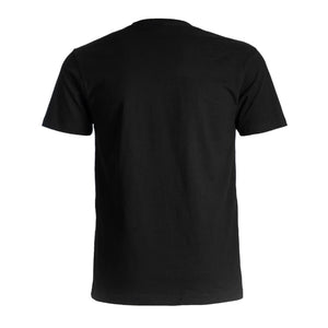 Black 5-hour ENERGY T-Shirt with Distressed Yellow Logo