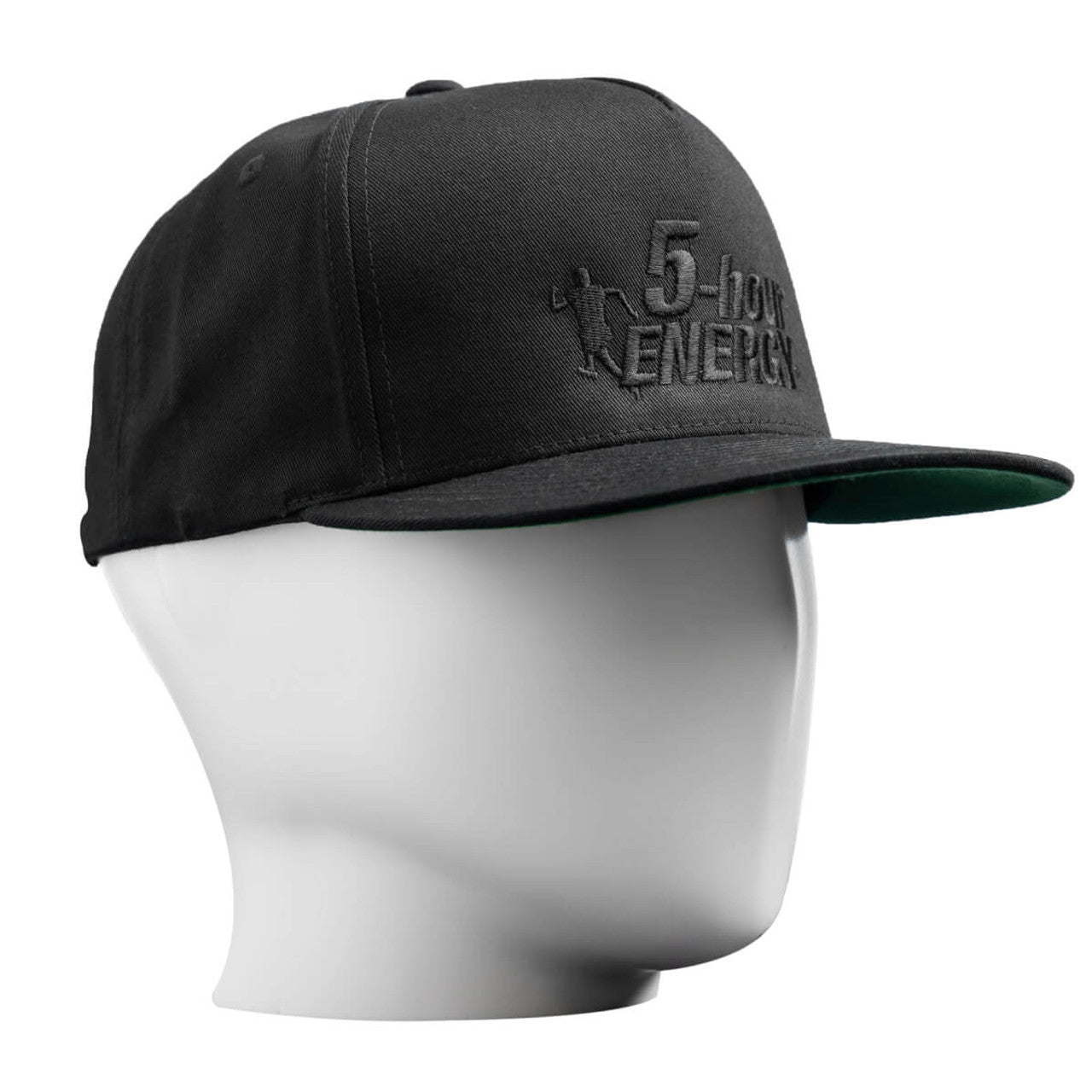 Baseball Cap with Black Logo